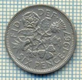 9890 MONEDA -MAREA BRITANIE - SIX PENCE -anul 1967 -starea care se vede, Europa