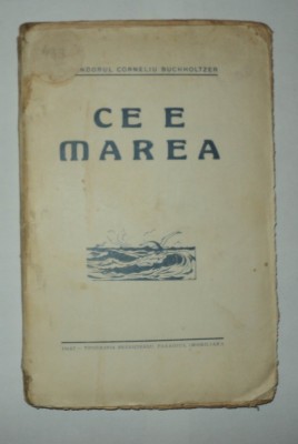 Ce e marea, Comandorul Corneliu Buchholtzer, 1925 foto