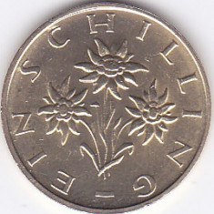 Moneda Austria 1 Schilling 1990 - KM#2886 aUNC