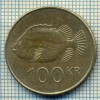 9968 MONEDA - ISLANDA - 100 KRONUR -anul 1995 -starea care se vede, Europa
