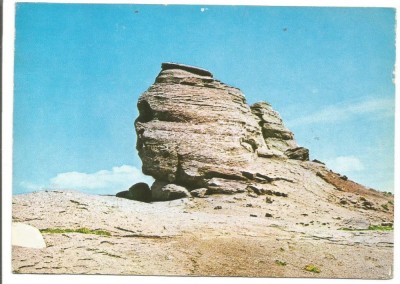 @carte postala(marca fixa)-BUCEGI-Sfinxul foto