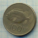 9967 MONEDA - ISLANDA - 100 KRONUR -anul 1995 -starea care se vede, Europa