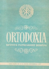 Ortodoxia - Revista Patriarhiei Romane, Nr. 3-4/1997 foto