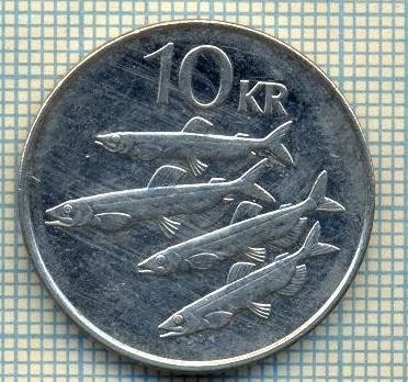9964 MONEDA - ISLANDA - 10 KRONUR -anul 1996 -starea care se vede
