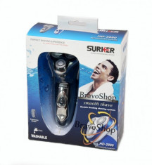 Aparat de ras Surker Electric Razor / Full-body Waterproof - Reincarcabil foto