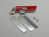 Set Embleme metal R line rline auto pt grila fata si emblema haion spate, Bmw