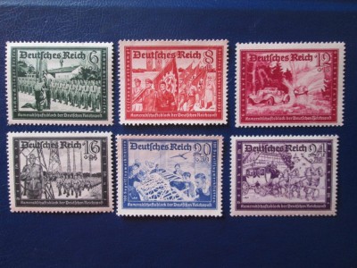 TIMBRE GERMANIA SERIE= MH foto