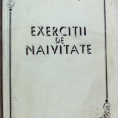 SORIN COMOROSAN - EXERCITII DE NAIVITATE(volum de debut 1993/dedicatie-autograf)