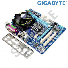 Placa de baza Gigabyte DDR3 + Intel Core 2 Quad Q9300, 2.5GHz + Cooler Intel foto