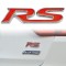 2 x Emblema pentru masina auto pentru RS audi metal adeziv inclus