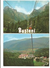 @carte postala(marca fixa)-BUSTENI-colaj foto