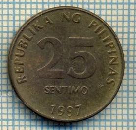 10006 MONEDA - PHILIPPINES - 25 SENTIMOS -anul 1997 -starea care se vede