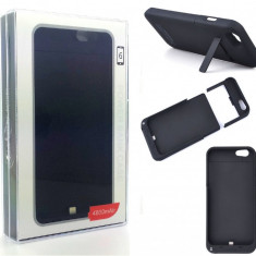Baterie externa power case 4800 mah Iphone 6 Plus 5.5" + folie protectie