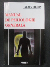 Manual de psihologie generala foto