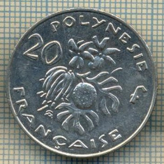 9932 MONEDA - POLYNEZIA FRANCEZA - 20 FRANCS -anul 2007 -starea care se vede