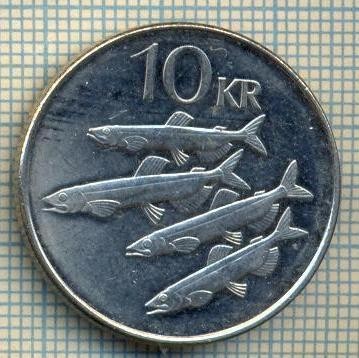 9960 MONEDA - ISLANDA - 10 KRONUR -anul 2005 -starea care se vede foto