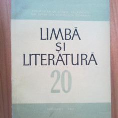 n4 Limba si literatura 20 - Comitet de redactie Al Graur , etc