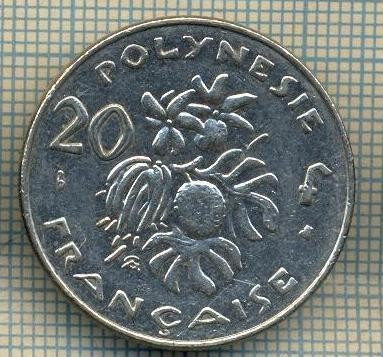9933 MONEDA - POLYNEZIA FRANCEZA - 20 FRANCS -anul 1995 -starea care se vede