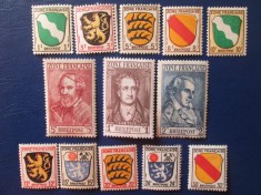 TIMBRE GERMANIA =ZONA DE OCUPATIE NEUZATA foto