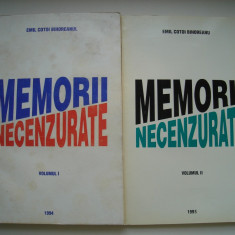 Memorii necenzurate - Emil Cotoi Bihoreanul (vol. I-II)