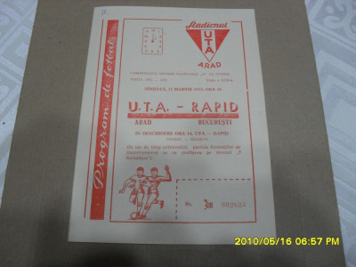 program UTA - Rapid foto