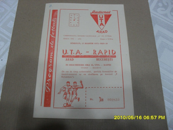 program UTA - Rapid