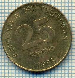 10003 MONEDA - PHILIPPINES - 25 SENTIMOS -anul 1995 -starea care se vede foto