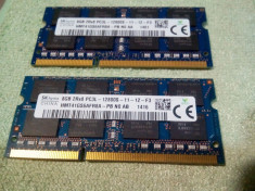 RAM DDR3 kit 16GB (2module x 8GB) HYNIX 2RX8 PC3L 12800 la 1600 Mhz laptop foto