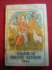 Calendar Crestin Ortodox 1944 , 41 pag. foto