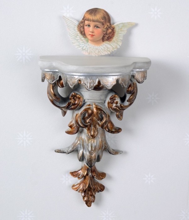 CONSOLA ARGINTIE CU DIVERSE DECORATIUNI OAR588 foto mare CONSOLA ARGINTIE CU DIVERSE DECORATIUNI OAR588 foto mare