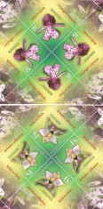 ORHIDEE SALBATICE ,SET MINICOLI, 2016,Lp.2132b, MNH,ROMANIA. foto