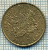 9943 MONEDA - KENYA - 5 CENTS -anul 1971 -starea care se vede, Europa