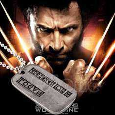 Dog Tag Inox military armata X-men Wolverine Logan foto