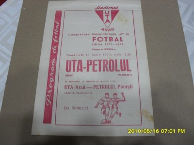 program UTA - Petrolul Pl. foto