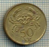 9973 MONEDA - ISLANDA - 50 KRONUR -anul 1987 -starea care se vede