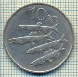 9957 MONEDA - ISLANDA - 10 KRONUR -anul 1984 -starea care se vede