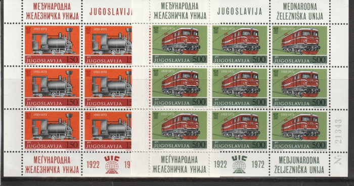 Transporturi locomotive Iugoslavia..