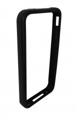 Husa Bumper Comfort neagra pentru Apple iPhone 4/4S foto