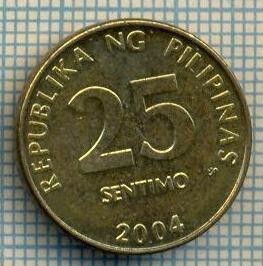 10007 MONEDA - PHILIPPINES - 25 SENTIMOS -anul 2004 -starea care se vede foto