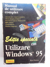 018. Editie speciala - Manual de utilizare complet WINDOWS 95/ - 1273 pagini. foto