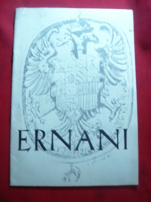 Program Opera Romana 1980 Ernani foto