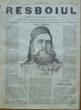 Cumpara ieftin Ziarul Resboiul , nr. 22 , 1877 , gravura ; Avdi Pasa