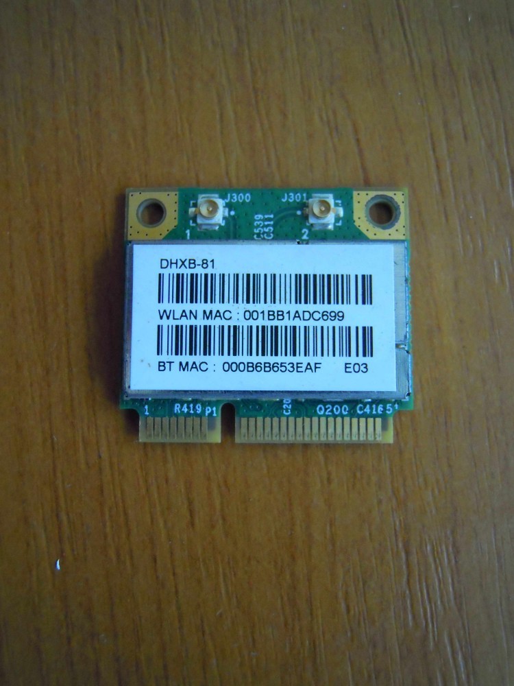Carte WiFi BCM94313HMGB Pour HP Pavilion Dm3 (dm3-2010sf) - Occasion - Fonctionne - Compatible HP/Compaq