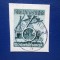 TIMBRE GERMANIA PE FRAGMENT DE HIRTIE