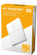 HDD extern WD My Passport Ultra NEW 1TB, 2.5&amp;quot;, USB 3.0, Alb foto