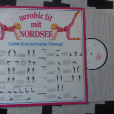 Aerobic music Fit Nordsee disc vinyl lp selectii muzica pop disco electronic VG+