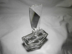 Parfumiera cristal Art Deco Regency, colectie, cadou, vintage foto