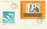 Romania FDC CSCE nedantelat Madrid 1980 .