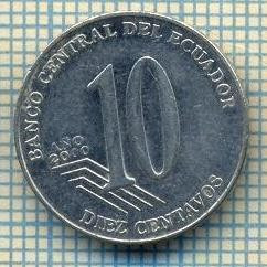 10080 MONEDA - ECUADOR - 10 CENTAVOS -anul 2000 -starea care se vede foto