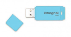 Integral Flash Drive Pastel 16GB, USB 3.0, Blue Sky foto